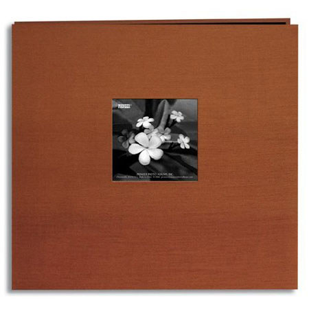 Pioneer Photo Album Memory Book, 12x12" E-Z Load Scrapbook with 10 Archival Pages & Inserts. Color Copper,