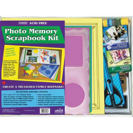 Pioneer MB811K Family Memory Album, 8.5x11 Scrapbook