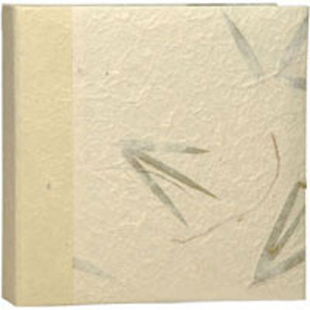 MBI Mulberry Leaf Series Bound Photo Album with Leaf Style Cover, Holds 100 4x6" Photos, 1 Per Page