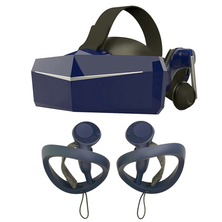 Pimax 8K X VR Headset with Dual Native 4K with Deluxe Strap, Controllers