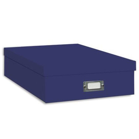 Pioneer OB12S BRIGHT BLUE Scrapbooking Box, 13.25x15x 4