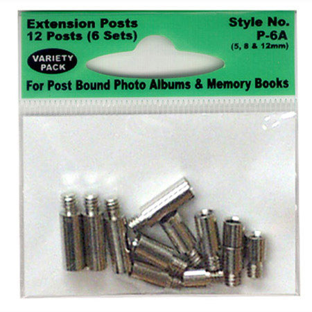 Pioneer P6A Variety Pack 5, 8, 12mm Extension Posts (6 sets) f/all Post Bound