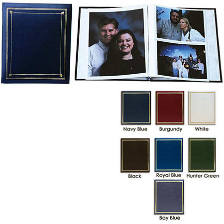 Pioneer PS5781 BRIGHT WHT Bound Pocket Album, 5x7-12