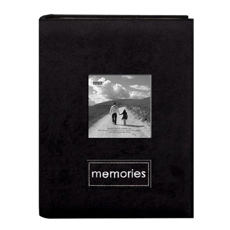 Pioneer PTCH46 BLACK Patch Faux Suede Album, 4x6-36