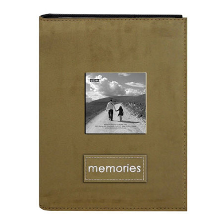 Pioneer PTCH46 TAN Patch Faux Suede Album, 4x6-36
