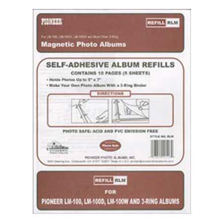 Pioneer RLM Refill Pages for LM100 Magnetic Album