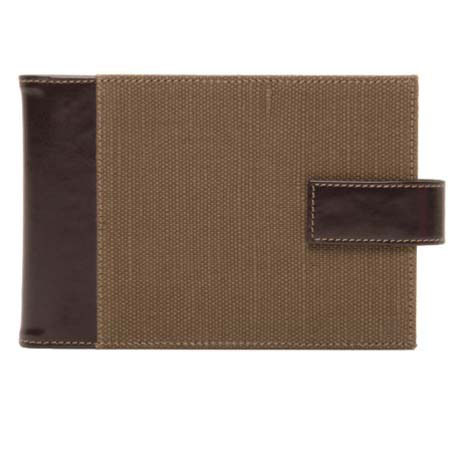 Swing Marino Bound Photo Album, Holds 36 4" x 6" Photos 1-up, Brown with Chestnut Bonded Back.