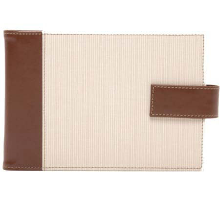 Swing Marino Bound Photo Album, Holds 36 4" x 6" Photos 1-up, Natural with Tan Bonded Back.
