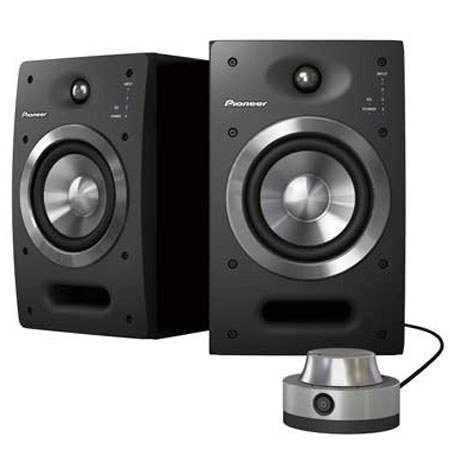 Pioneer Electronics S-DJ05 5" Active Reference Speakers, Pair