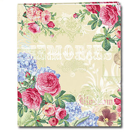 Pioneer Photo Album Pioneer Jumbo Family Memory Album, 11x14" Scrapbook with 50 Archival Buff Colored Pages, Designer Covers: Flowers In Bloom.
