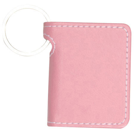 Swing Key Chain Plastic 2" x 3" Photo Holder, Blossom