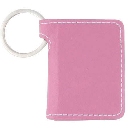 Swing Key Chain Plastic 2" x 3" Photo Holder, Rose