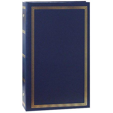 Pioneer Classic 3 Ring Photo Album Solid Color Covers, 204 4x6" photos, 3 per pg