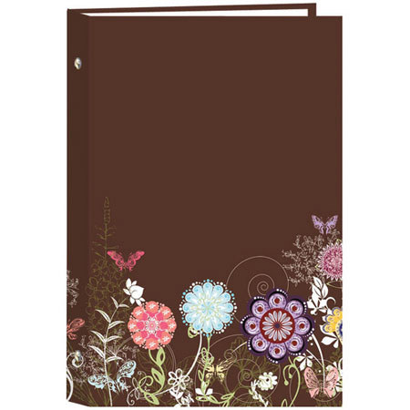 Pioneer Classic 3 Ring Photo Album, 4x6" Photos, Growing Flowers