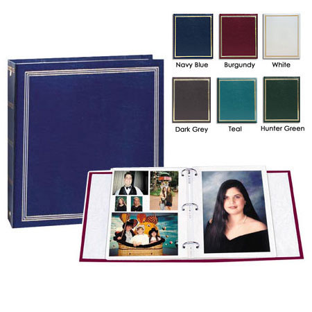 Pioneer TR100 WHITE Deluxe 3-Ring Album for 5x7 Prints