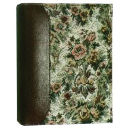Pioneer Photo Album Pioneer Versailles Tapestry Series Bound Photo Album, Designer Style Sewn Fabric Covers with Leatherette Trim, Holds 24 4x6" Photos, 1 Per Page.