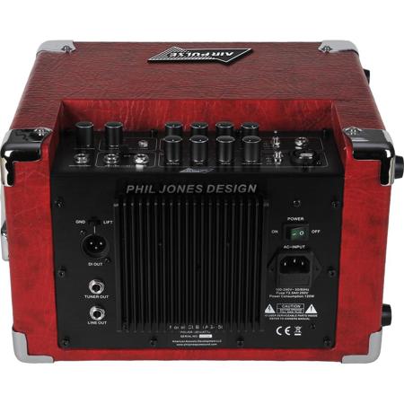 Phil Jones Bass CUB II AG-150 2x 5" 100W Acoustic Guitar Combo Amplifier, Red