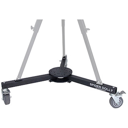 Porta-Jib 3-Leg Spider Dolly with Extended Legs & Floor Wheels