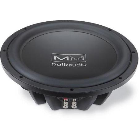 Polk Audio MM1240 12" 4 Ohms Dual Voice Coil Subwoofer, Single