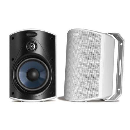 Polk Audio Atrium 4 All-Weather Outdoor Loudspeaker, 75Hz-25kHz, Pair, White