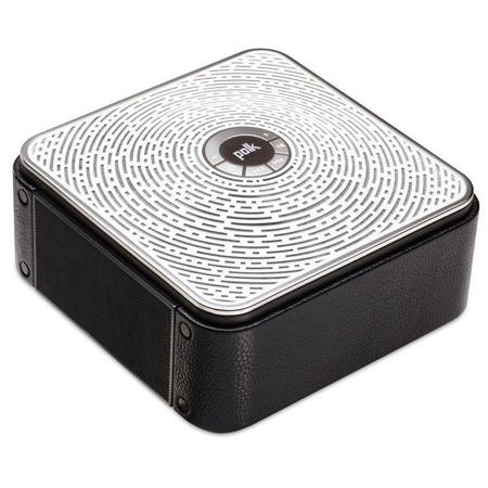 Polk Audio Camden Square Bluetooth Wireless Speaker, Single, Brown White
