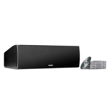 Polk Audio CSiA6 High Performance Center Channel Speaker, Black