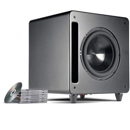 Polk Audio DSWPRO550wi 10" Wireless-Ready Subwoofer, 23Hz-160Hz Frequency Response, 200 Watts Continuous Power
