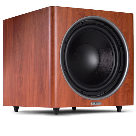 Polk Audio PSW125 12" 300W Powered Subwoofer, Cherry