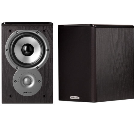 Polk Audio TSi 100 2-Way Bookshelf Speaker, Black