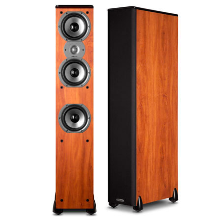 Polk Audio TSi 400 4-Way Tower Speaker, Black