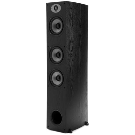 Polk Audio TSx440T Tower Speaker with Three 6.50" Drivers, Single, Black