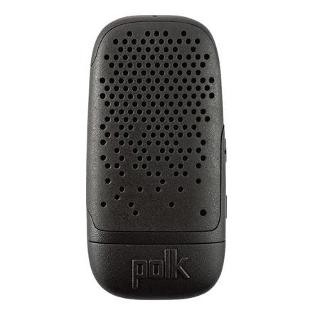 Polk Audio BOOM Bit Wearable Bluetooth Speaker, Black