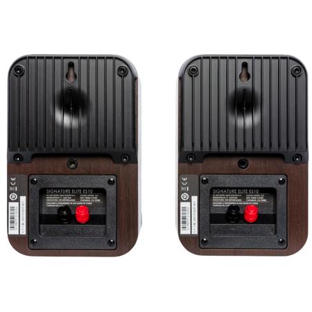 Polk Audio Signature Elite ES10 Compact Surround Loudspeaker, Walnut, Pair