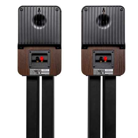 Polk Audio Signature Elite ES15 High-Resolution Small Bookshelf Loudspeaker, Walnut, Pair