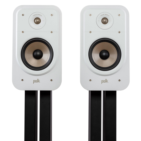 Polk Audio Signature Elite ES20 Large Bookshelf Loudspeaker, White