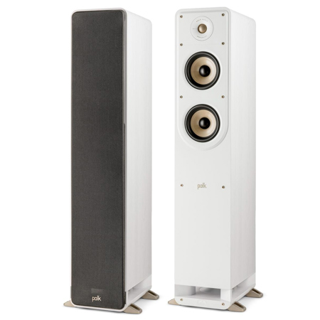 Polk Audio Signature Elite ES50 Floorstanding Speaker, White, Pair