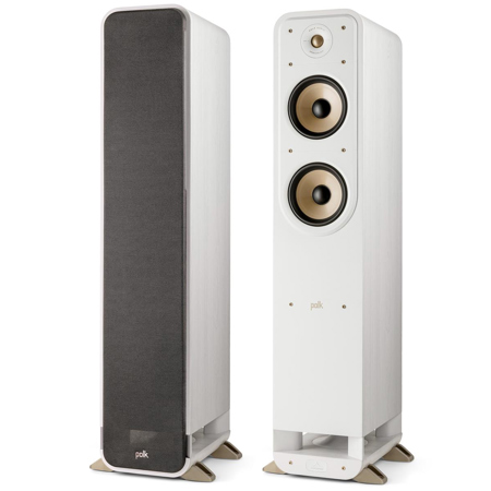 Polk Audio Signature Elite ES55 Floorstanding Speaker, White, Pair