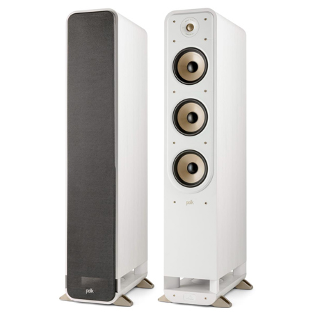 Polk Audio Signature Elite ES60 Floorstanding Speaker, White, Pair