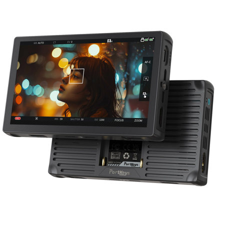 Portkeys LH5C 5.4" Full HD Touchscreen On-Camera Monitor, Supports 4K HDMI