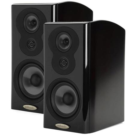 Polk Audio 2x LSiM703 Bookshelf Loudspeaker, Midnight Mahogany