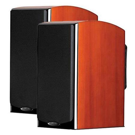 Polk Audio LSiM703 Bookshelf Loudspeaker, Pair, Mt. Vernon Cherry