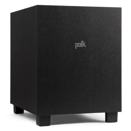 Polk Audio Monitor XT10 10" 50W High-Performance Powered Subwoofer, Black