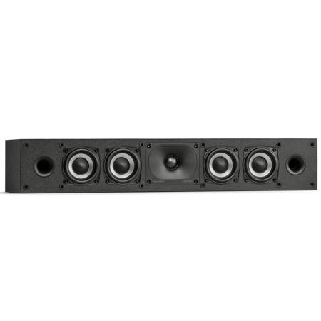 Polk Audio Monitor XT35 Low-Profile High-Res Center Channel Loudspeaker, Black
