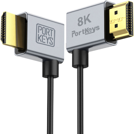 Portkeys 1' & 3.3' Ultra-Thin HDMI Cable Set