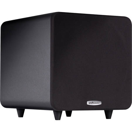 Polk Audio PSW111 8" 300W Powered Subwoofer, Black