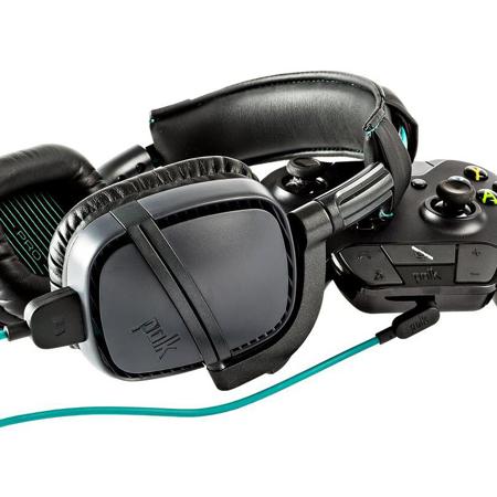 Polk Audio Striker Pro Zx Audiophile Xbox One Gaming Headset with Mic, Green