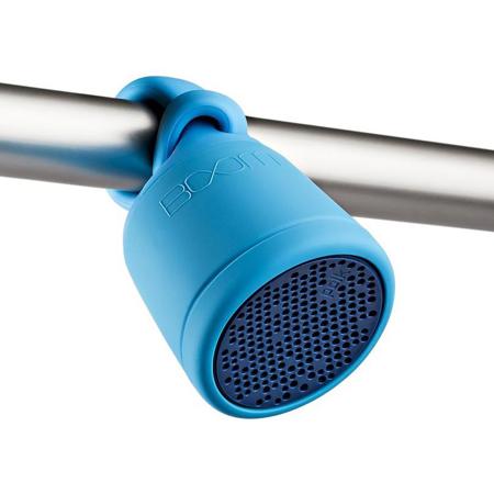 Polk Audio Swimmer Duo Bluetooth Speaker with Tail & Suction Cup, Single, Blue