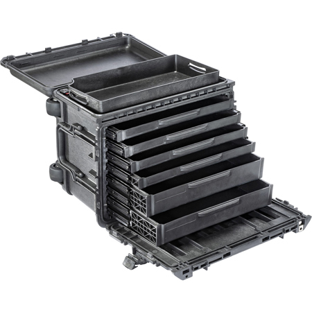 Pelican 0450 Protector Case Mobile Tool Chest with 6 Drawers