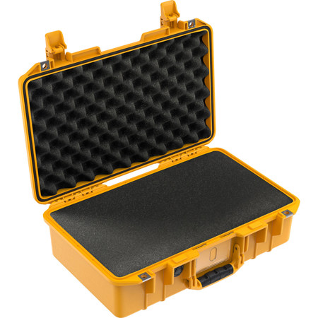 Pelican 1485 Air Waterproof Hard Carry Case with Foam Insert, Yellow