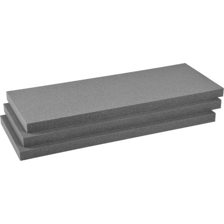 Pelican 3-Piece Replacement Foam Set for 1701 Cases, Black